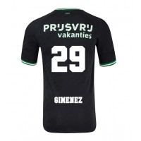 Pánský Fotbalový dres Feyenoord Santiago Gimenez #29 2024-25 Venkovní Krátký Rukáv